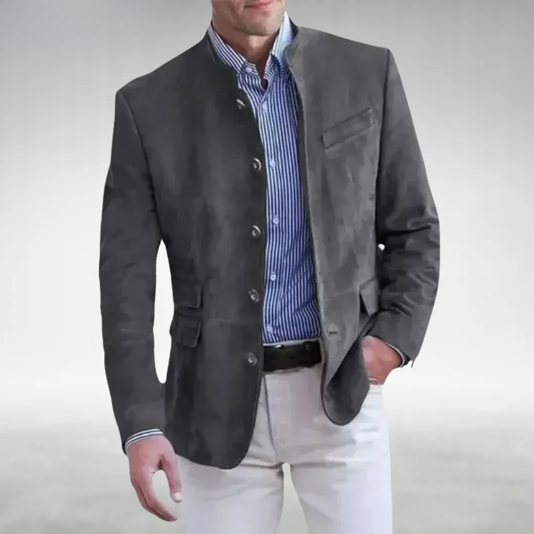 Velvet Touch™ | Suède Leren Jas