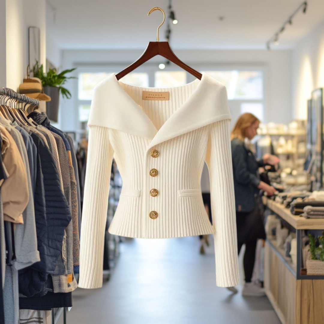 ELisa I Luxe Gebreide Vest