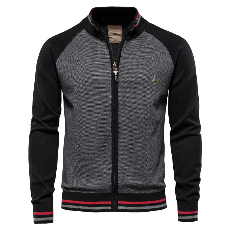 Julias | Luxe Gebreide Jas voor Mannen