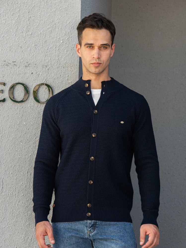 JULIAN | Luxe Katoenen Cardigan