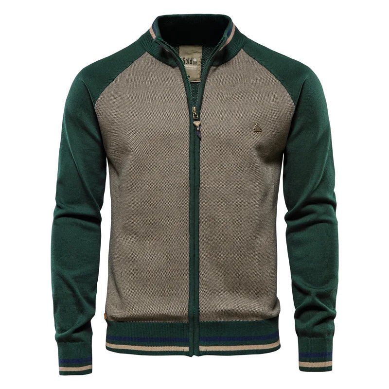 Julias | Luxe Gebreide Jas voor Mannen