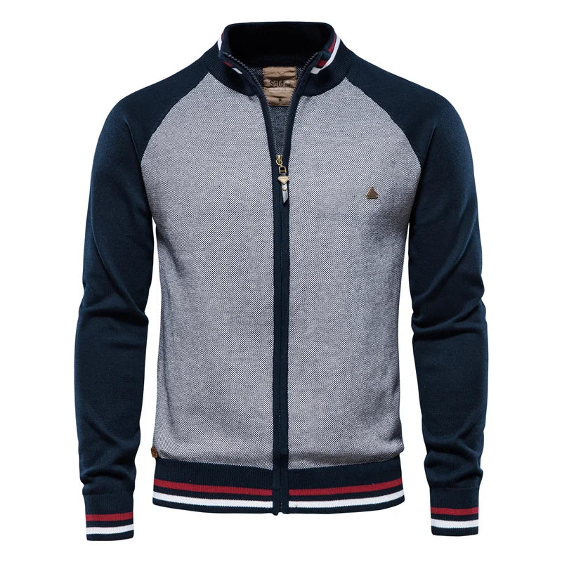 Julias | Luxe Gebreide Jas voor Mannen