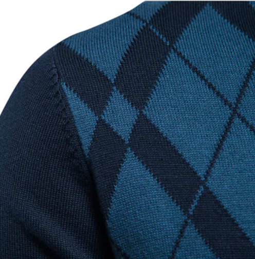 Joey | Heren Pullover met Halve Rits