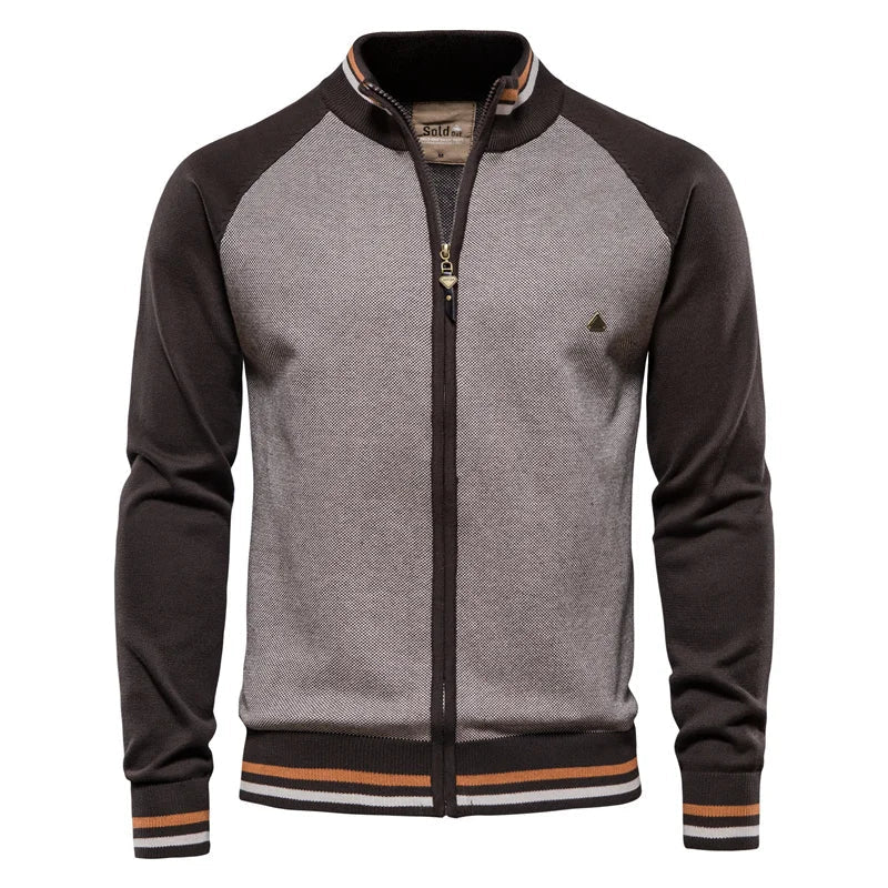Julias | Luxe Gebreide Jas voor Mannen