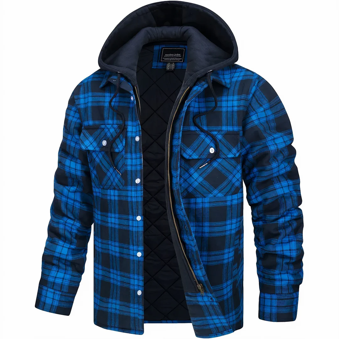Julio | Plaid motief jas
