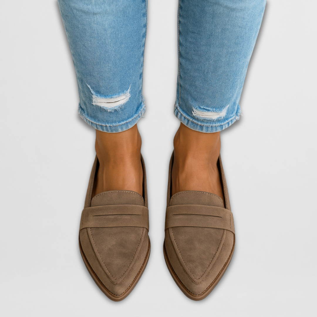 Colinda™ | Suède Mocassins.