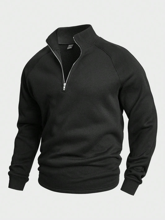 Theo™ - Comfortabele Half-Zip Trui