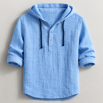Mees Elegante Hoodie Shirt