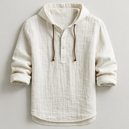 Mees Elegante Hoodie Shirt