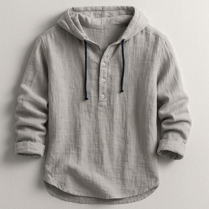 Mees Elegante Hoodie Shirt