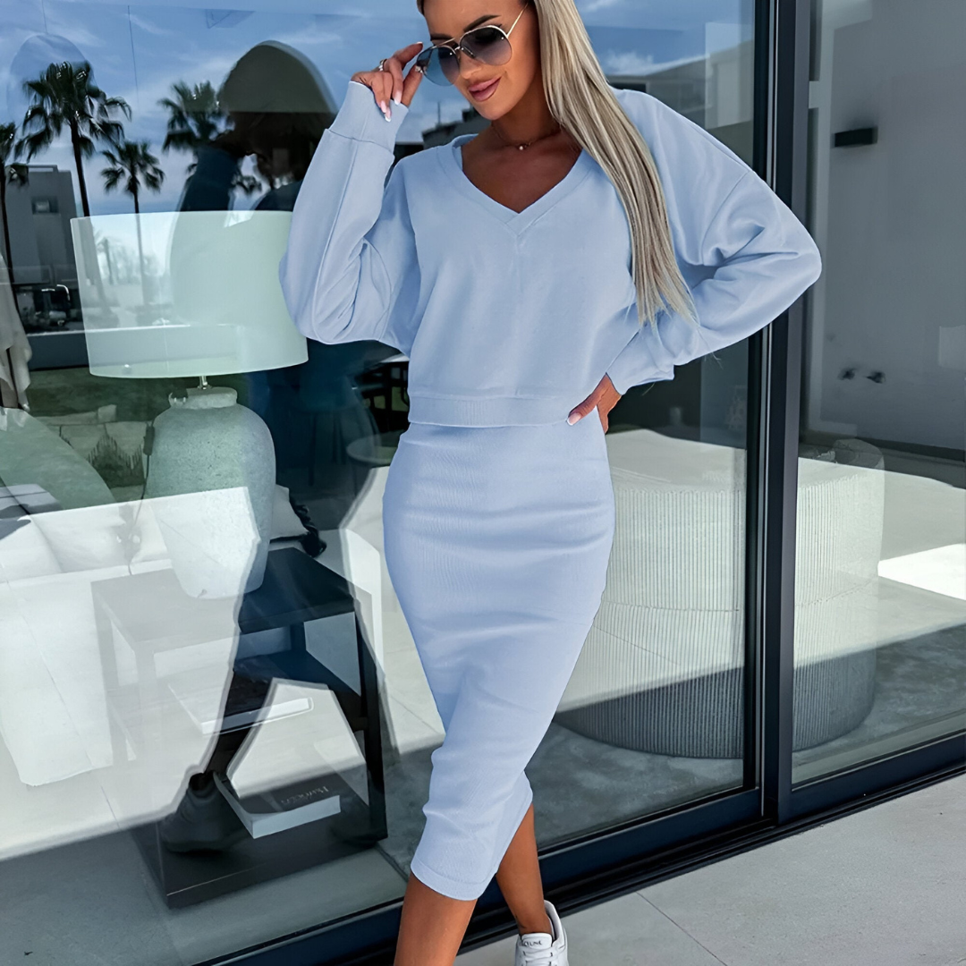 Elena | Top & Jurk Set