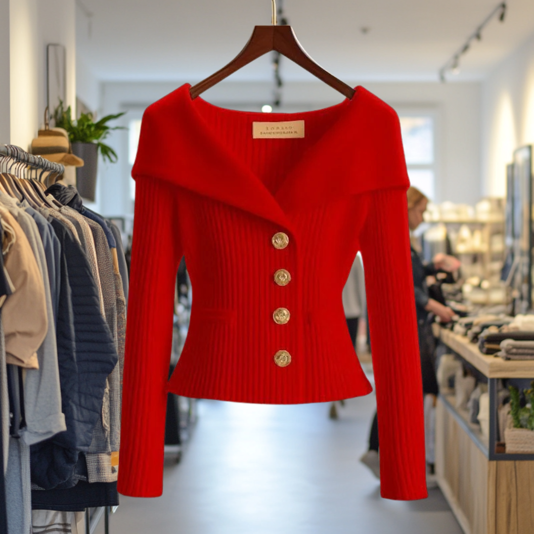 ELisa I Luxe Gebreide Vest
