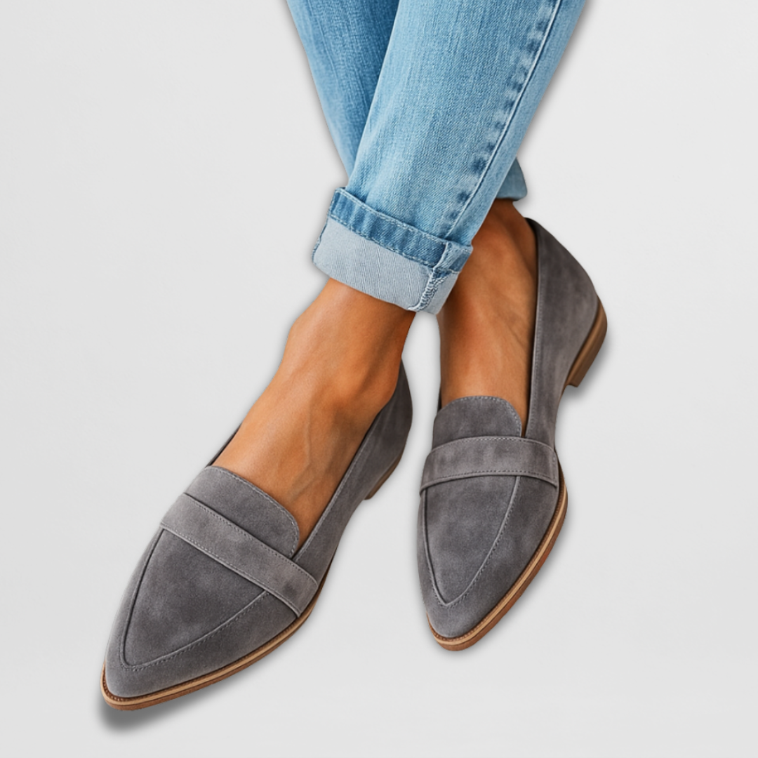 Colinda™ | Suède Mocassins.