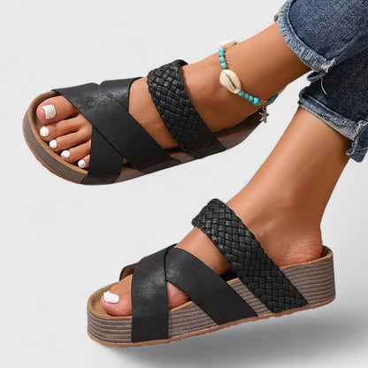 Laura - Orthopedische Sandalen van Leer