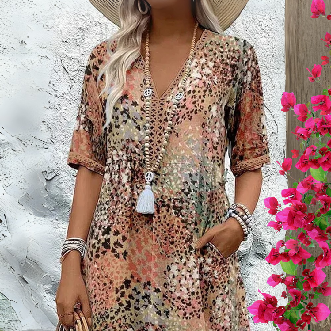 Debora™ | Stralende Lente Jurk