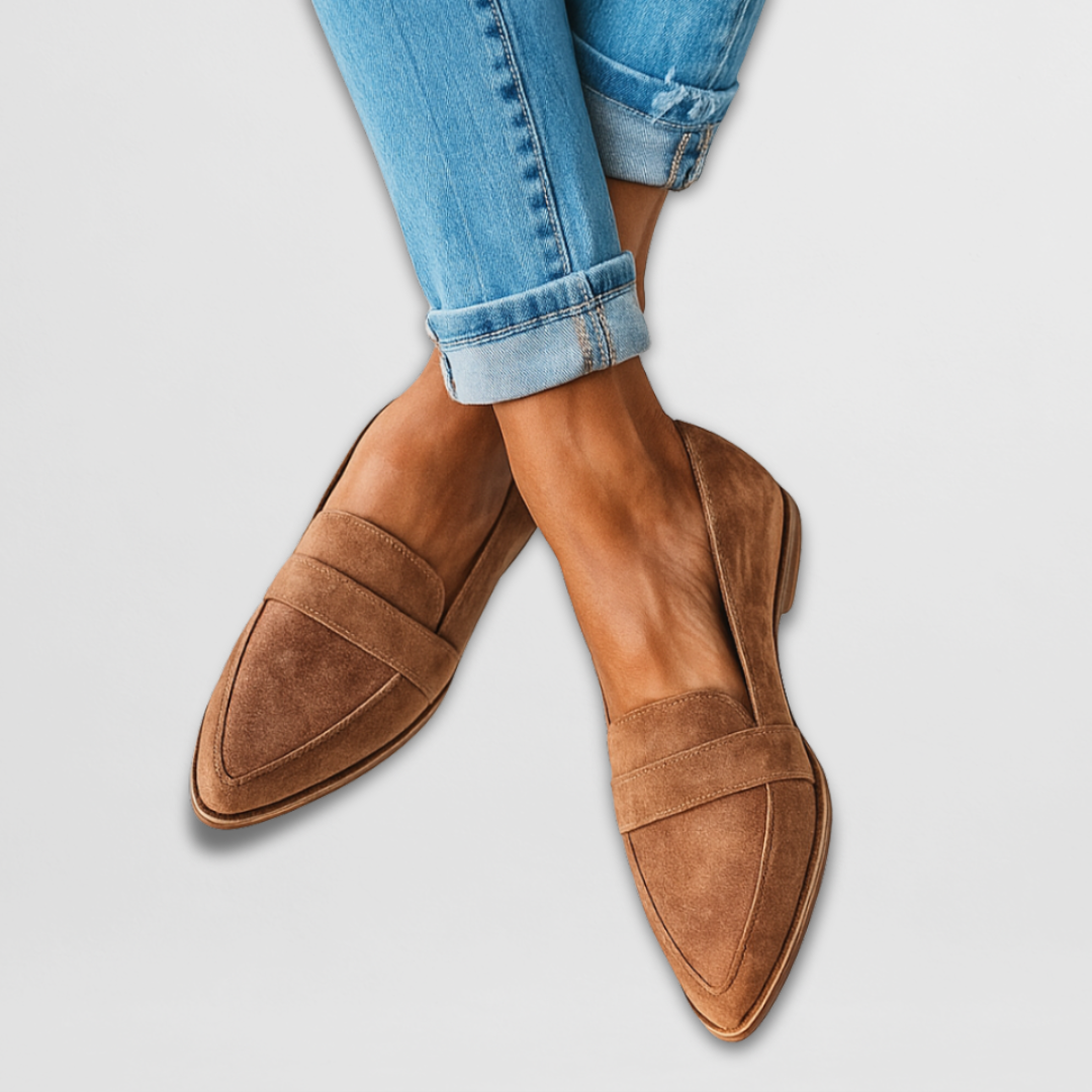 Colinda™ | Suède Mocassins.