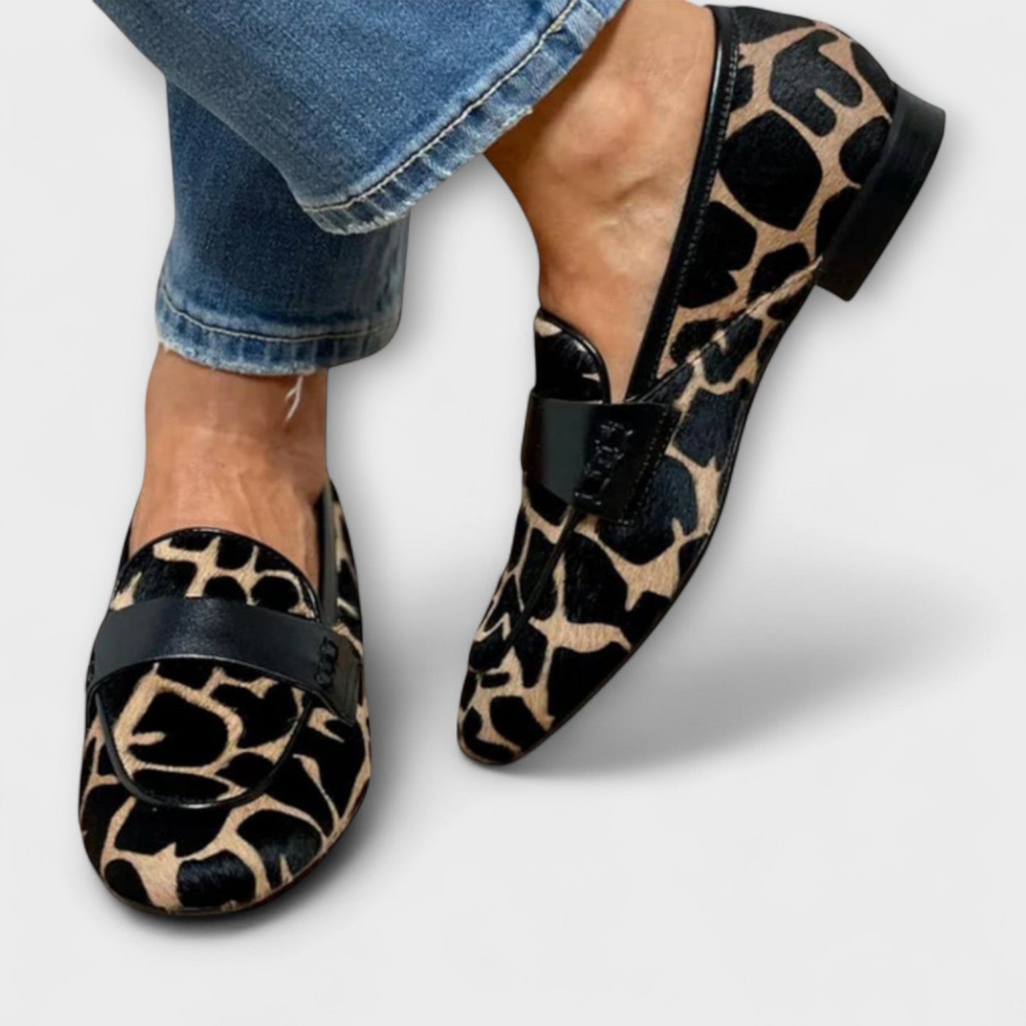 Floortje™ | Luipaard Mocassins