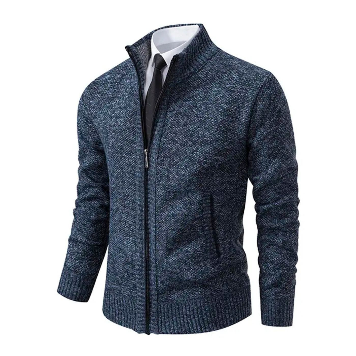 Menno™ - Premium Smal Passform Strikket Cardigan