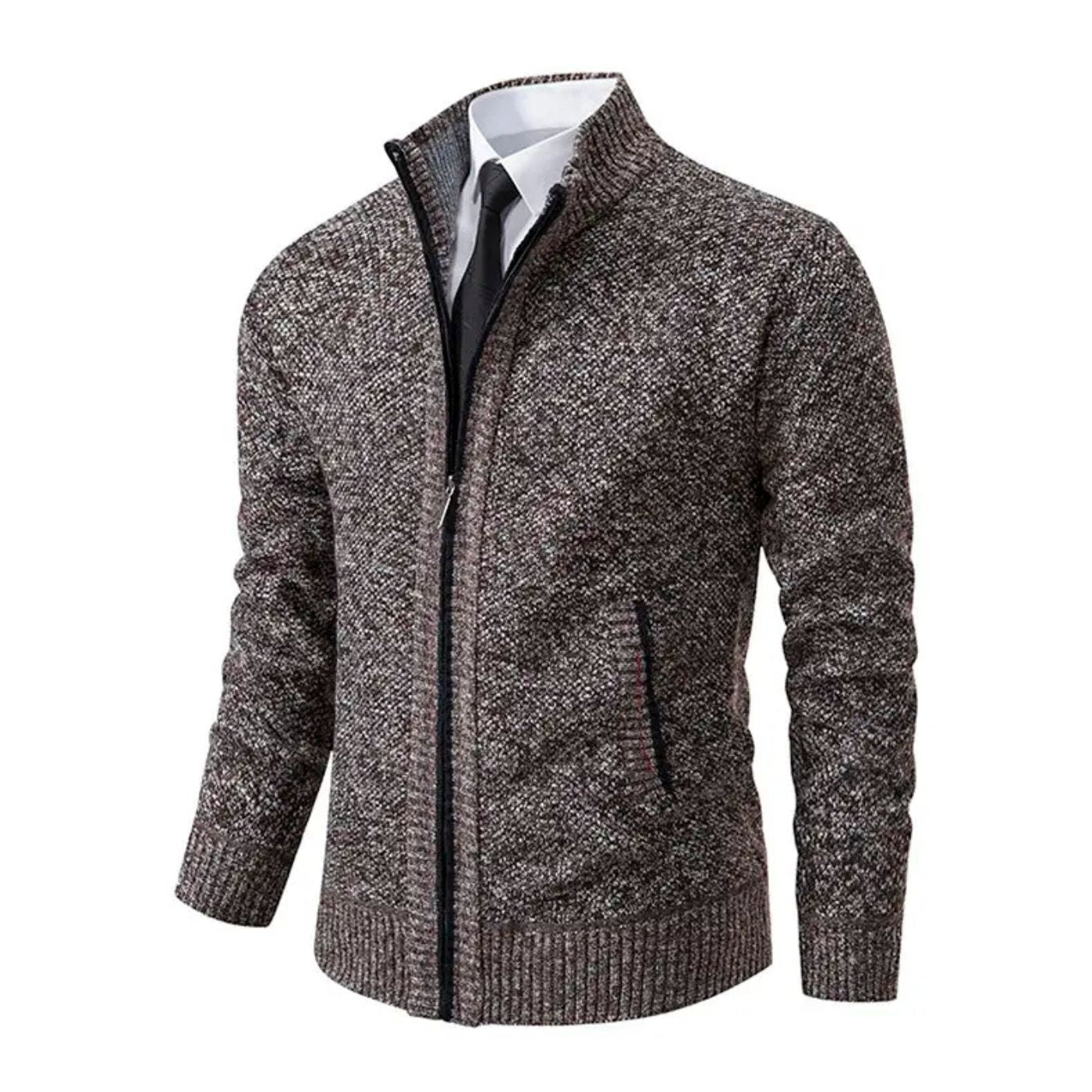 Menno™ - Premium Smal Passform Strikket Cardigan