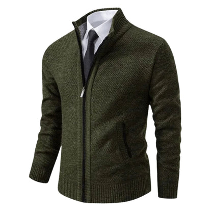 Menno™ - Premium Smal Passform Strikket Cardigan