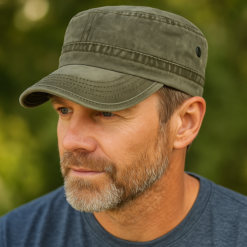 Carlo™ | Robuuste vintage caps