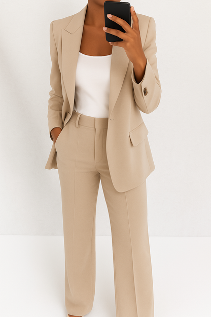 Lieke™ | Elegante Twee-Delige Set – Tijdloze Stijl