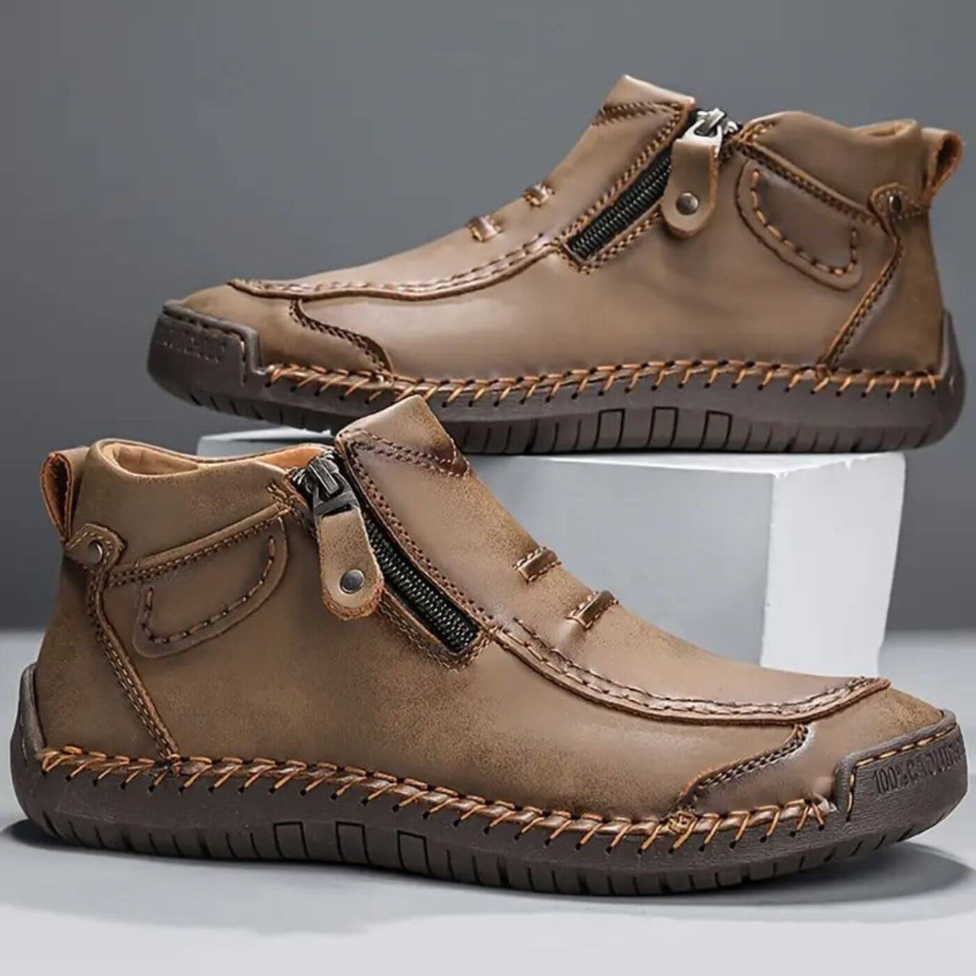 Dennis™ - Klassieke Orthopedische Leren Schoenen