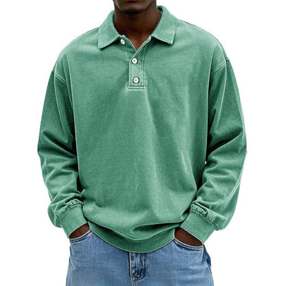 Lino | Heren Poloshirt met Lange Mouwen