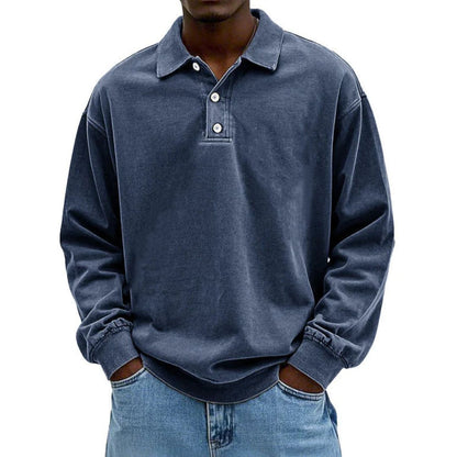 Lino | Heren Poloshirt met Lange Mouwen