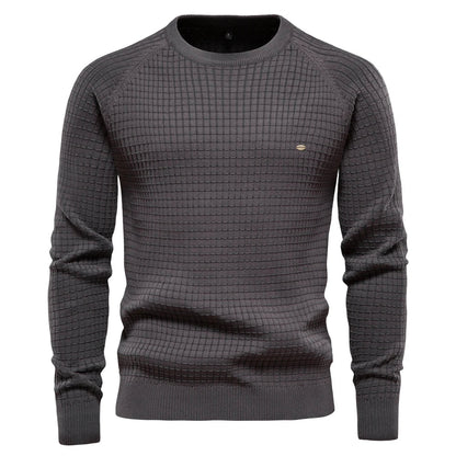 RAYMOND | Herentrui met ruitpatroon