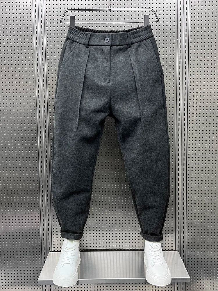 Luca - Elegante Gemêleerde Broek