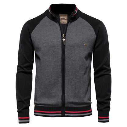 Julias | Luxe Gebreide Jas voor Mannen