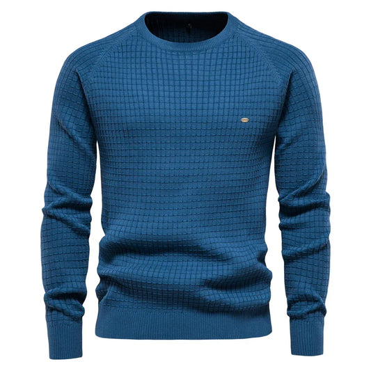 RAYMOND | Herentrui met ruitpatroon