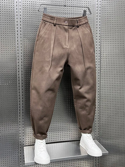 Luca - Elegante Gemêleerde Broek