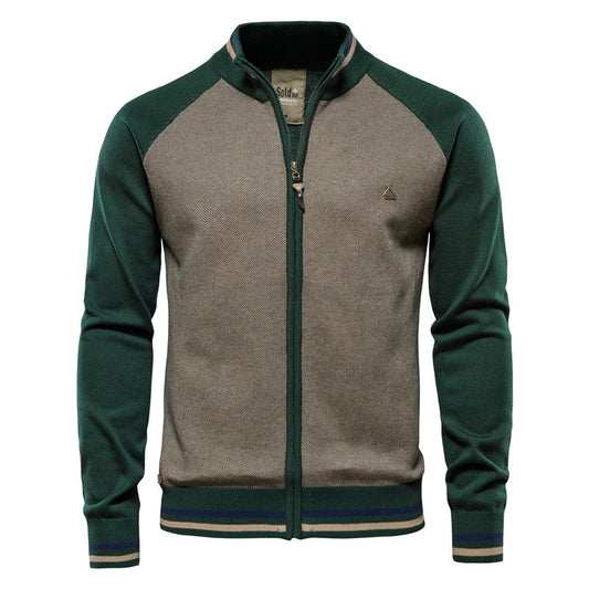 Julias | Luxe Gebreide Jas voor Mannen
