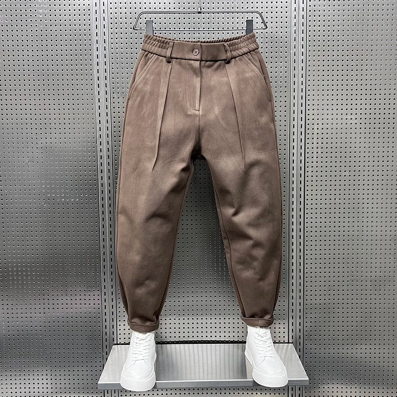 Luca - Elegante Gemêleerde Broek