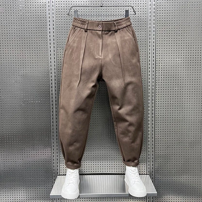 Luca - Elegante Gemêleerde Broek