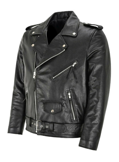 Justin™|ELEGANTE LEREN JAS