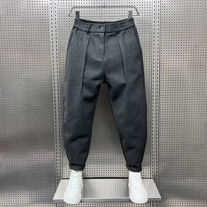 Luca - Elegante Gemêleerde Broek