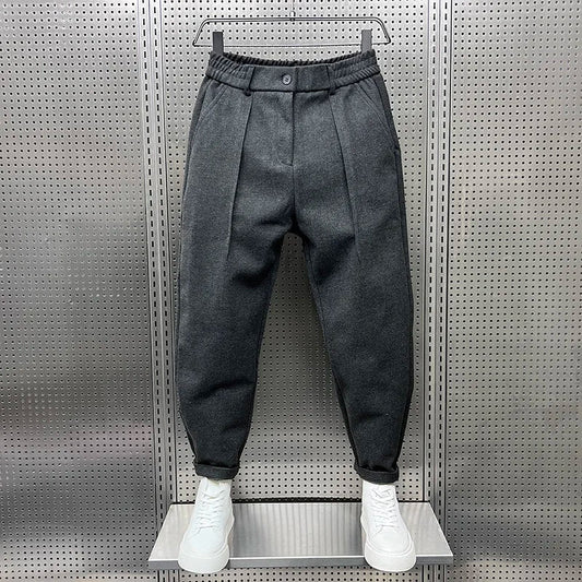 Luca - Elegante Gemêleerde Broek