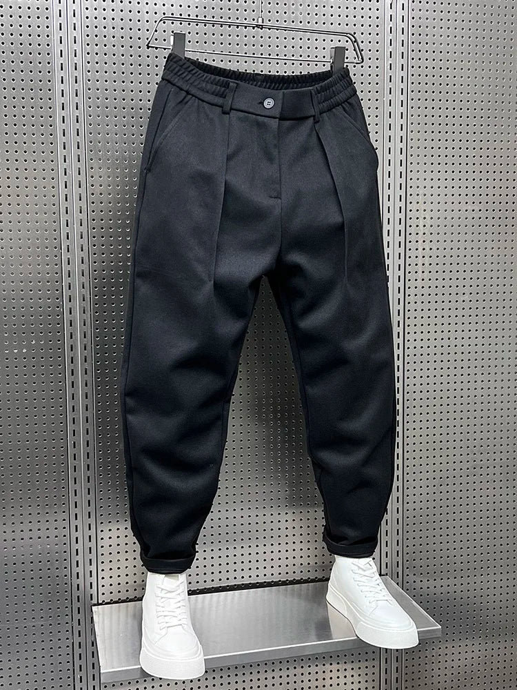 Luca - Elegante Gemêleerde Broek
