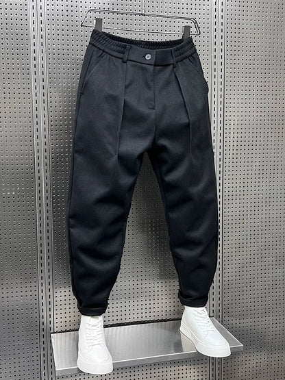Luca - Elegante Gemêleerde Broek