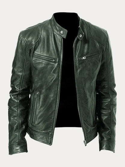 VIVISTORE - Casual Leren Jack