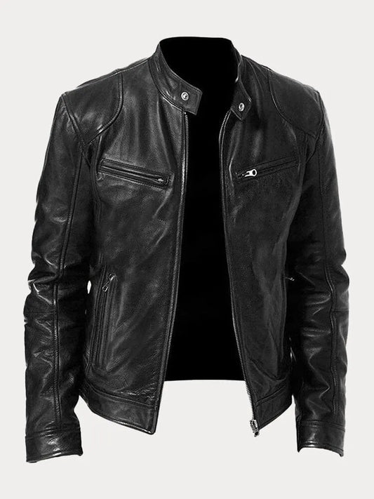 VIVISTORE - Casual Leren Jack