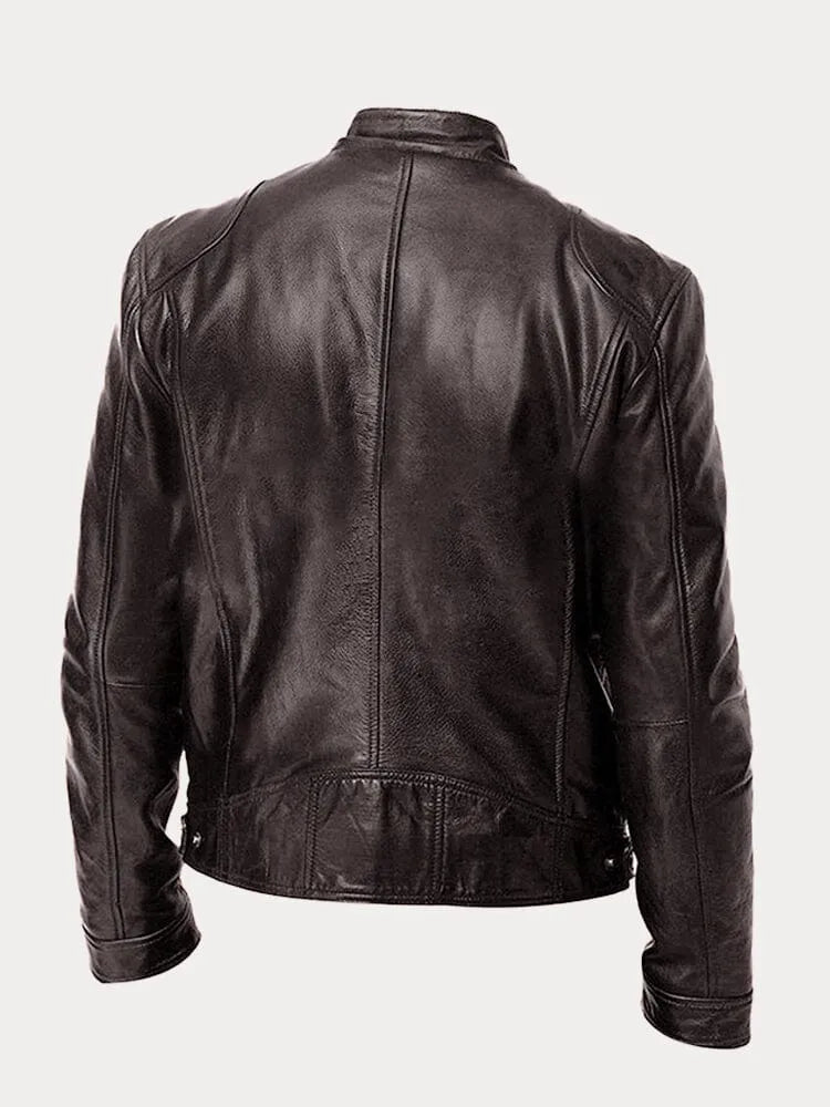 VIVISTORE - Casual Leren Jack