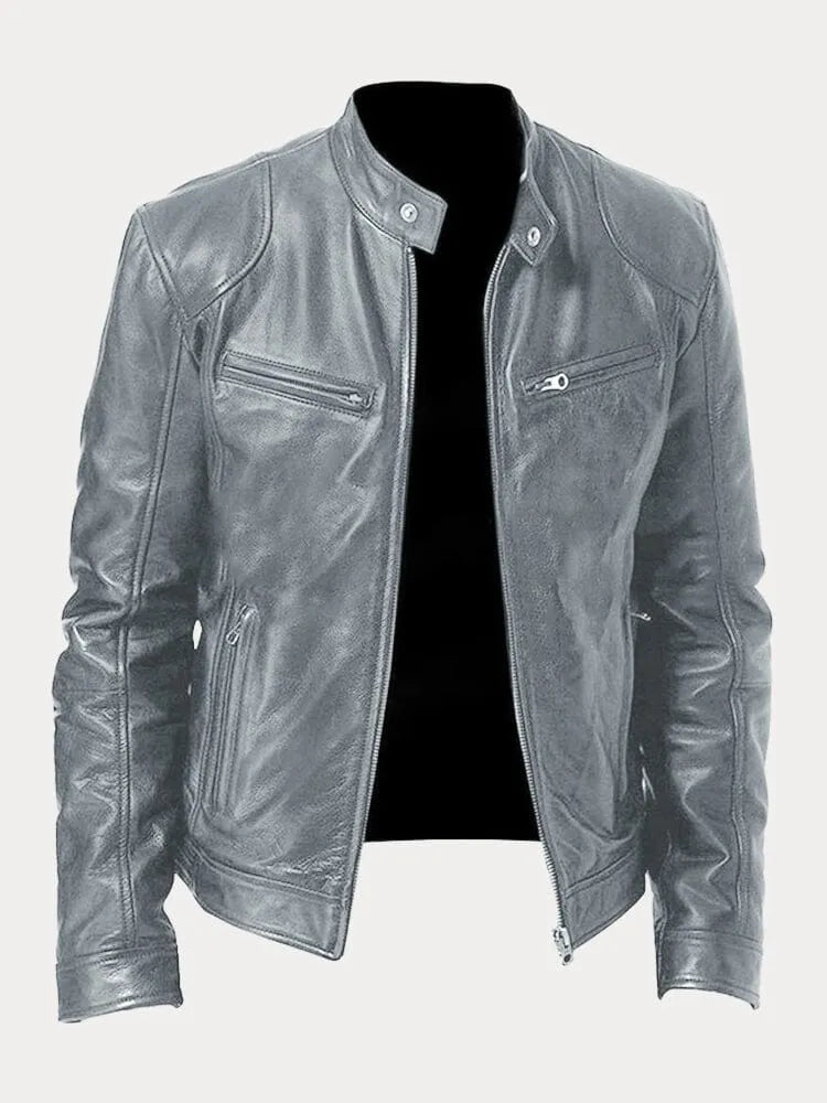 VIVISTORE - Casual Leren Jack