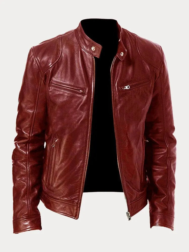 VIVISTORE - Casual Leren Jack