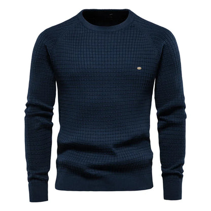 RAYMOND | Herentrui met ruitpatroon