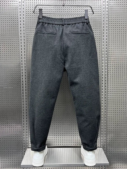 Luca - Elegante Gemêleerde Broek
