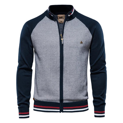 Julias | Luxe Gebreide Jas voor Mannen
